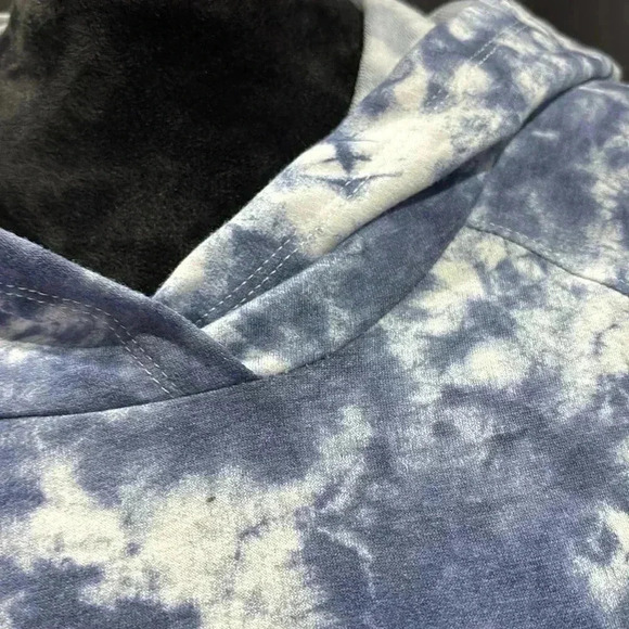 RBX Pullover Hoodie,tie-dye,stretch,lightweight,athletic,everyday,slit side - Picture 4 of 8